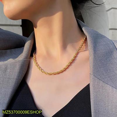1 Pc Gold Plated Necklace Chain
