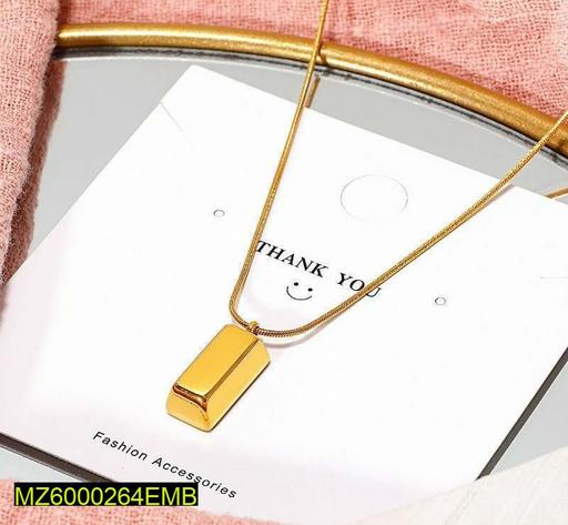 Gold Brick Pendant